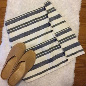 Loft Size 0 faux wrap skirt